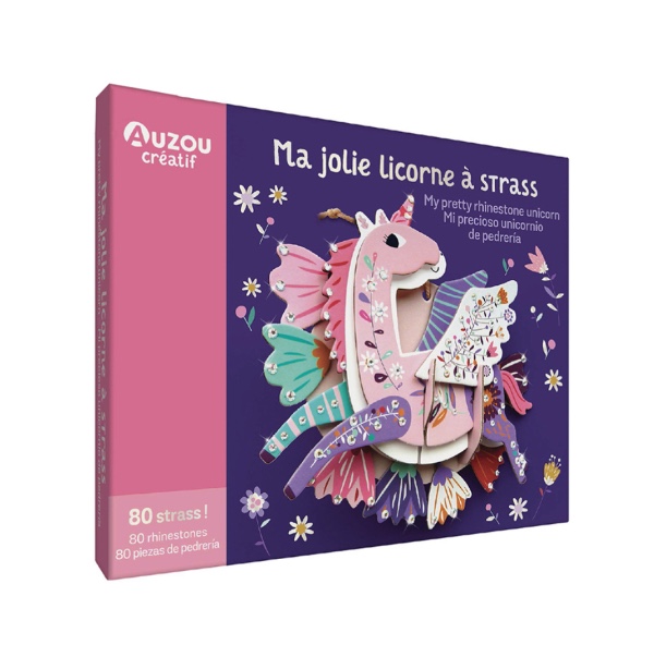 Auzou My Artistic Kit My 3D Unicorn Decoration