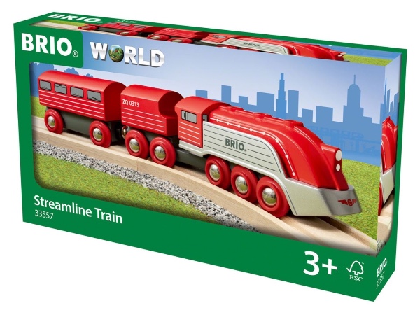 Brio World Αεροδυναμικό Τρένο (33557)