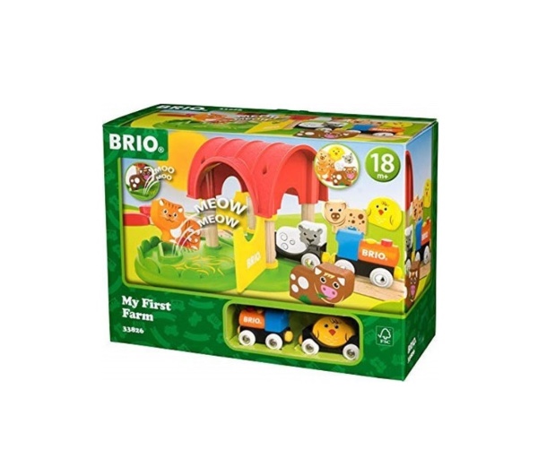 Brio World Σετ Τρένου Η Πρώτη Μου Φάρμα (33826)