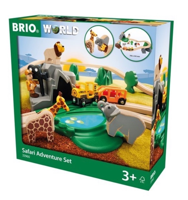 Brio World Σετ Τρένου Σαφάρι Μεγάλο (33960)