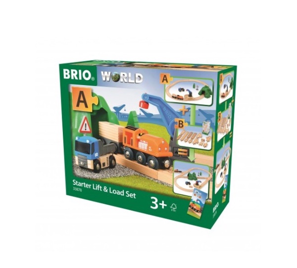 Brio World Starter Σετ Τρένου Μεταφόρτωσης (33878)