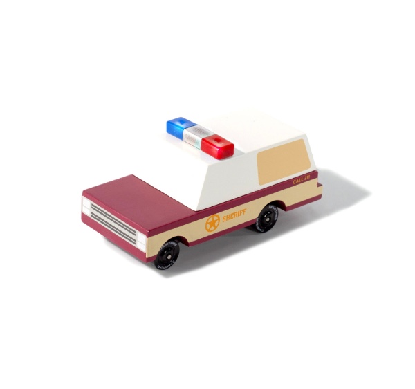 CandyLab Candycar Ξύλινο Sheriff Truck