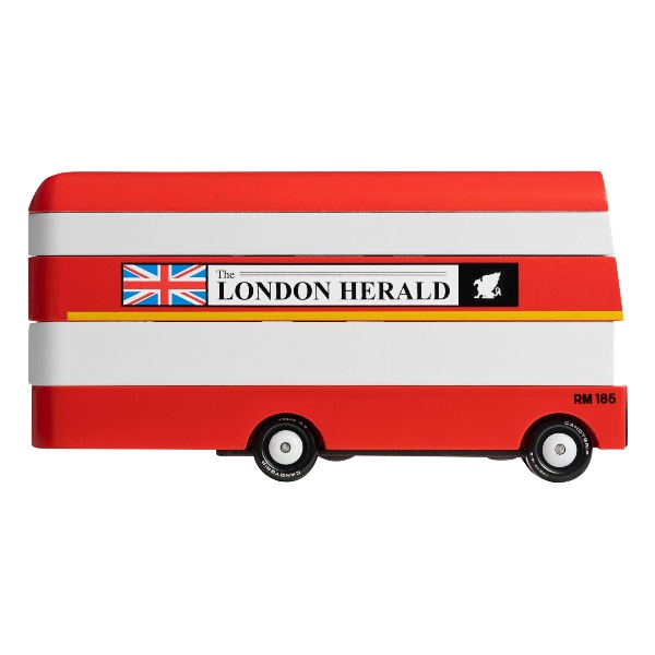 CandyLab Candyvan Ξύλινο Όχημα London Bus