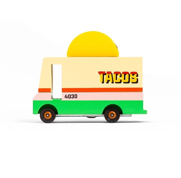 CandyLab Candyvan Ξύλινο Όχημα Taco Van