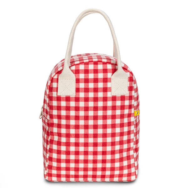 Fluf Τσάντα Φαγητού Gingham Red