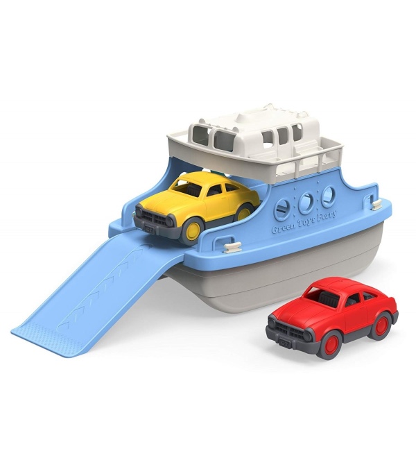 Green Toys Ferry Boat Με Αυτοκίνητα