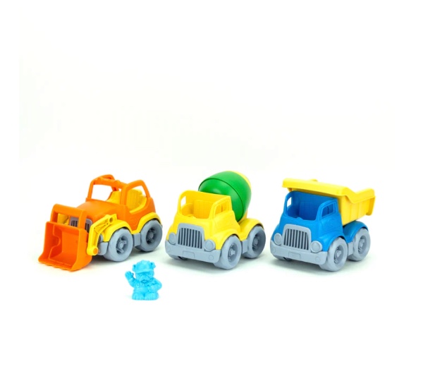 Green Toys Σετ Φορτηγά Οικοδομής