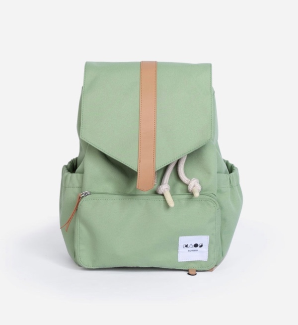 Kaos Mini Ransel Τσάντα Πλάτης Dusty Green