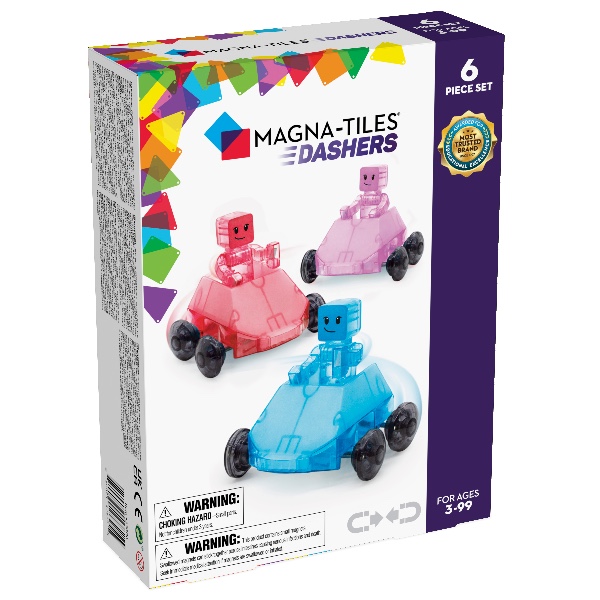 Magna-Tiles Μαγνητικό Παιχνίδι Dashers 6 Κομματιών