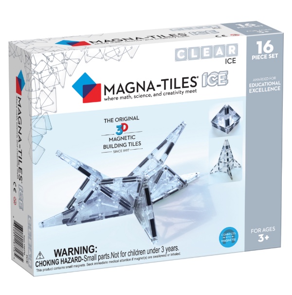 Magna-Tiles Μαγνητικό Παιχνίδι Ice 16 Κομματιών