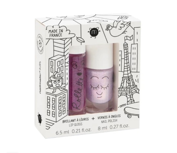 Nailmatic Σετ Lip Gloss & Βερνίκι Νυχιών Lovely City