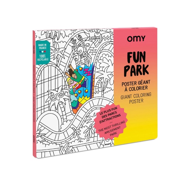 Omy Αφίσα Γίγας Για Ζωγραφική Fun Park