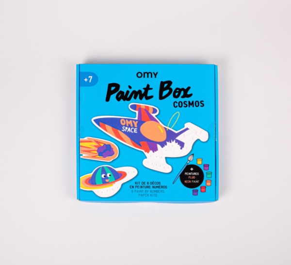 Omy Paint Box Σετ Ζωγραφικής Με Φιγούρες Cosmos