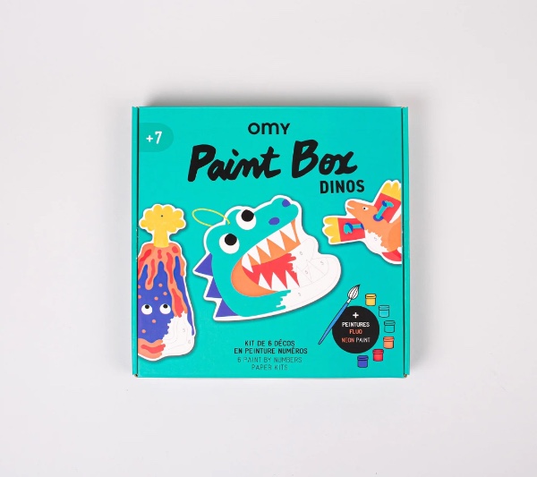 Omy Paint Box Σετ Ζωγραφικής Με Φιγούρες Δεινόσαυροι