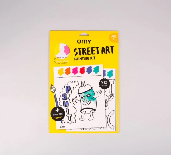 Omy Painting Kit Φορητό Σετ Ζωγραφικής Street Art